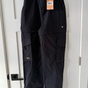 NWT Wondery Outdoors Corteo Zip-Off Hiking Pant (Black | S | M)